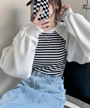 ドッキングトップス カットソー 長袖 送料無料 即日発送-7