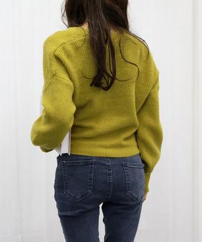 ニットトップス カシュクールニット 送料無料 即日発送-7