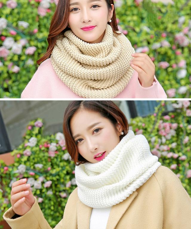 ニットスヌード あったかネックウォーマー 送料無料 即日発送-6