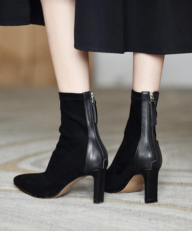 ショートブーツ レディース 暖かい裏起毛 送料無料 即日発送-3