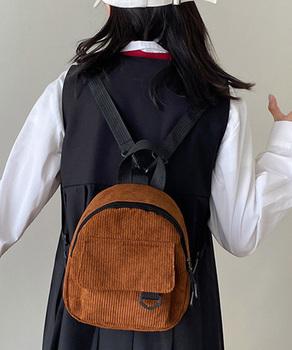 コーデュロイ リュックバッグ 軽量 送料無料 即日発送-6