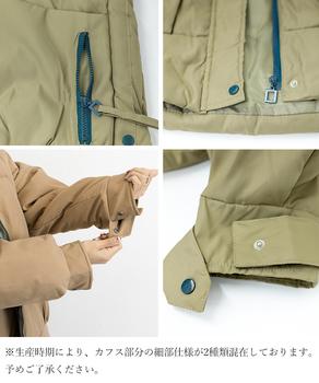 フェイクダウンコート 中綿ジャケット 送料無料 即日発送-3