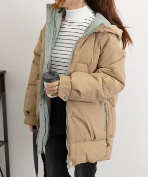 フェイクダウンコート 中綿ジャケット 送料無料 即日発送-8