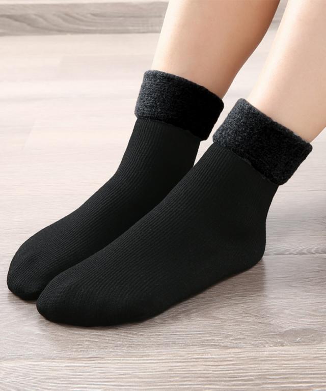 裏起毛ソックス レディース あったか靴下 送料無料 即日発送-4