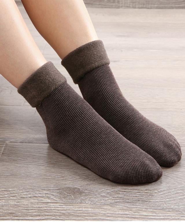 裏起毛ソックス レディース あったか靴下 送料無料 即日発送-6