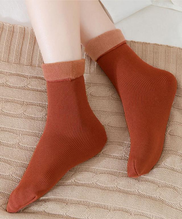 裏起毛ソックス レディース あったか靴下 送料無料 即日発送-8