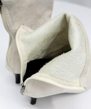 ショートブーツ スエードブーティ 裏起毛 送料無料 即日発送-9