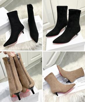 ショートブーツ スエードブーティ 裏起毛 送料無料 即日発送-2