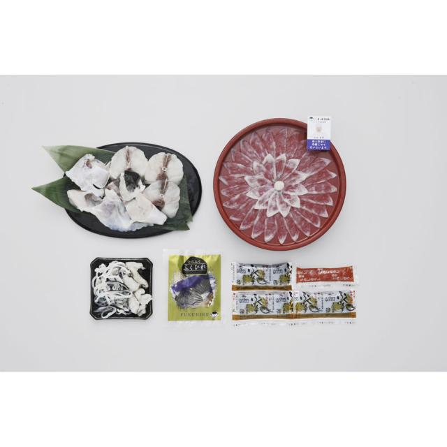 福岡 ふく太郎本部 とらふく刺身 ちりA 送料無料-2