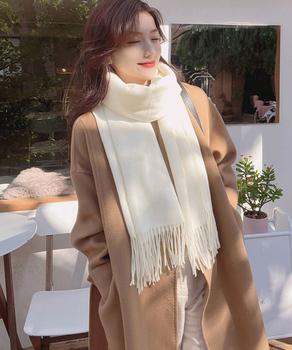 マフラー カシミヤタッチ大判ストール 送料無料 即日発送-3