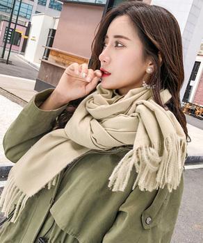 マフラー カシミヤタッチ大判ストール 送料無料 即日発送-4