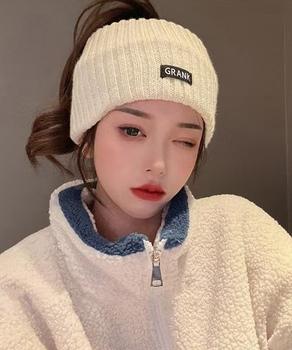 ニットヘアバンド 幅広 ヘアターバン 送料無料 即日発送-6