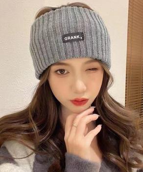 ニットヘアバンド 幅広 ヘアターバン 送料無料 即日発送-7