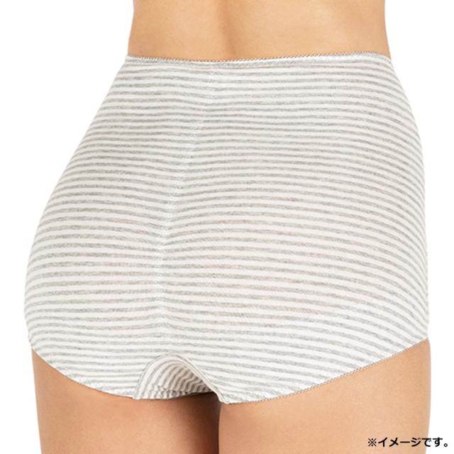 ピジョン 産後はくだけ おなか+ヒップすっきりショーツ グレー&ブラック Lサイズ 2枚組 2個セット 送料無料-5