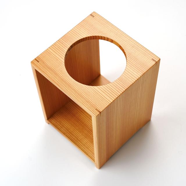 木製珈琲ドリップスタンド 箱型 すぎ コーヒードリップ用具 送料無料-5