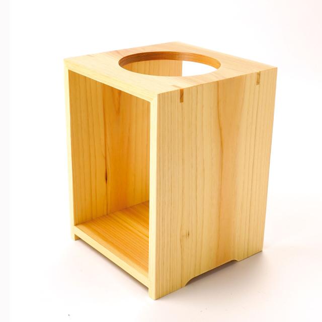 木製珈琲ドリップスタンド 箱型 ひのき コーヒードリップ用具 送料無料-4