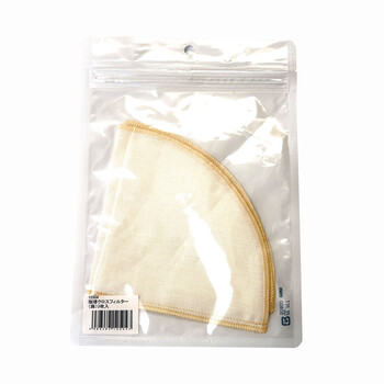 珈琲クロスフィルター 麻 3枚入 コーヒードリップ用具 送料無料-2