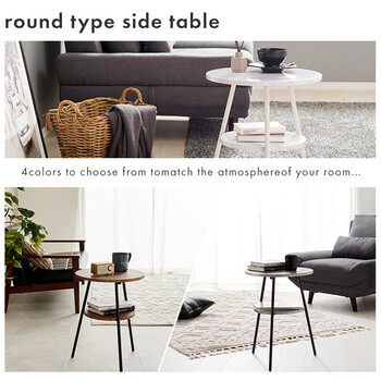 サイドテーブルLST 4663BR 送料無料-1