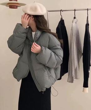 ダウンジャケット エコダウンブルゾン防寒 送料無料 即日発送-6