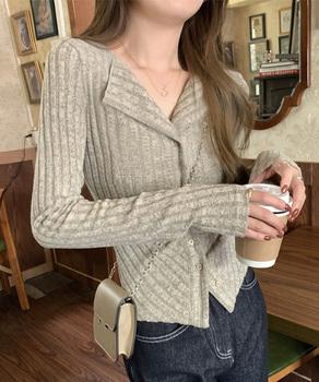 カーディガン vネック レディース SK20169788-4121 送料無料 即日発送-9