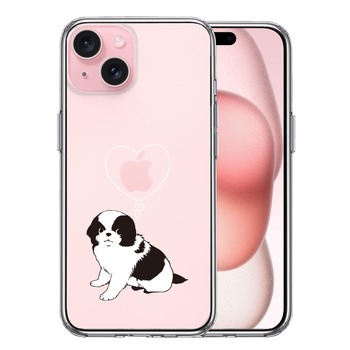 iPhone15 ケース クリア チン スマホケース 側面ソフト 背面ハード ハイブリッド  送料無料-0