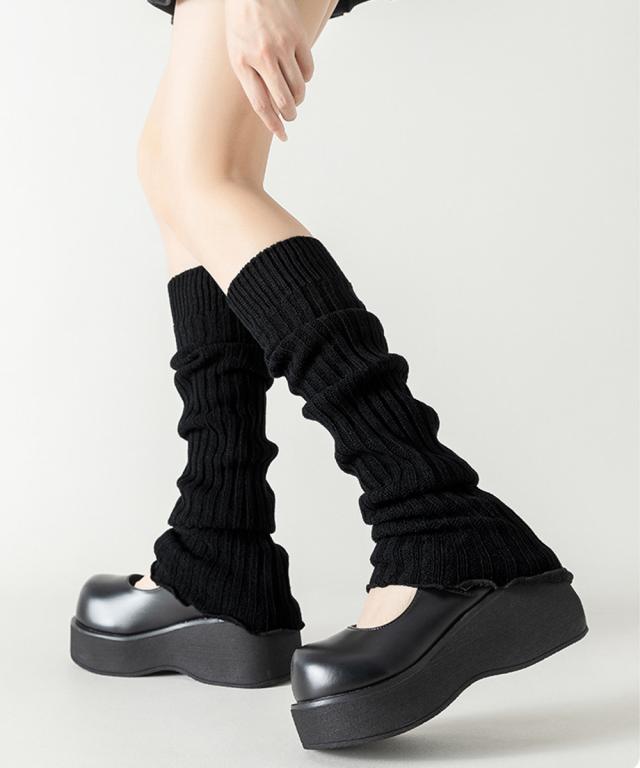 ニットレッグウォーマー レディース 靴下 SK20116259-4468 送料無料 即日発送-4