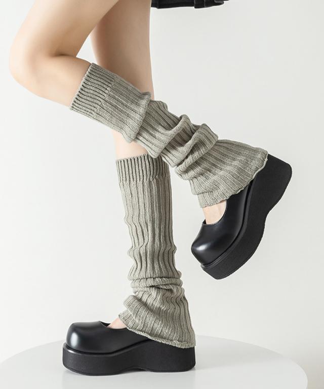 ニットレッグウォーマー レディース 靴下 SK20116259-4468 送料無料 即日発送-5