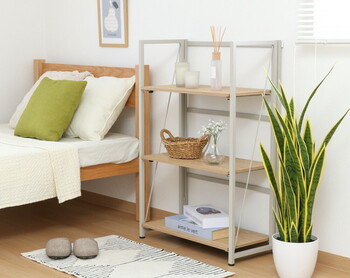 折リたたみシェルフ アロン3段 送料無料-11