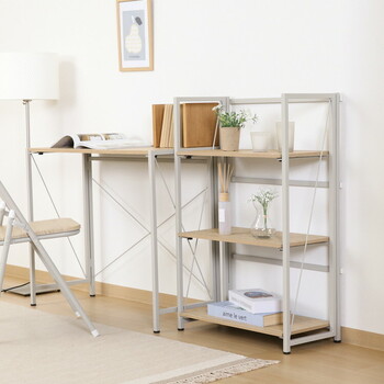 折リたたみシェルフ アロン3段 送料無料-12