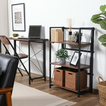 折リたたみシェルフ アロン3段 送料無料-2