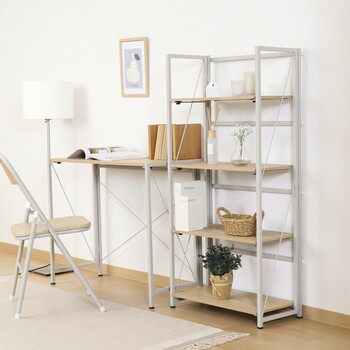 折リたたみシェルフ アロン4段 送料無料-12