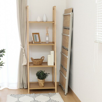 折リたたみシェルフ アロン4段 送料無料-15