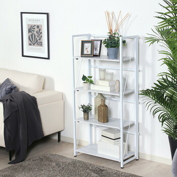 折リたたみシェルフ アロン4段 送料無料-22