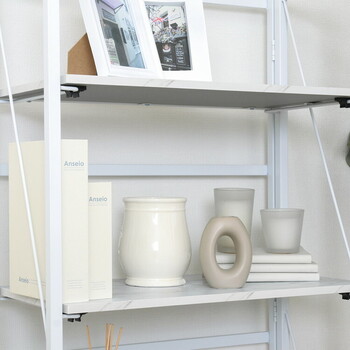 折リたたみシェルフ アロン4段 送料無料-23