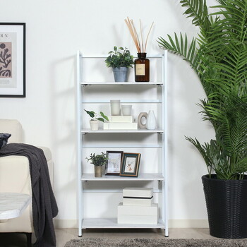 折リたたみシェルフ アロン4段 送料無料-24