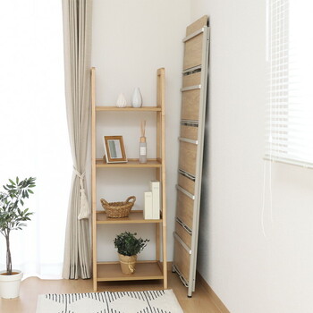 折リたたみシェルフ アロン5段 送料無料-15