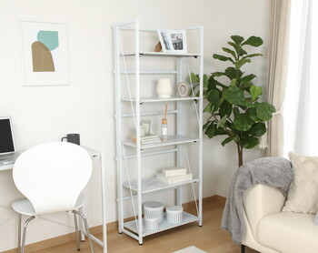 折リたたみシェルフ アロン5段 送料無料-21