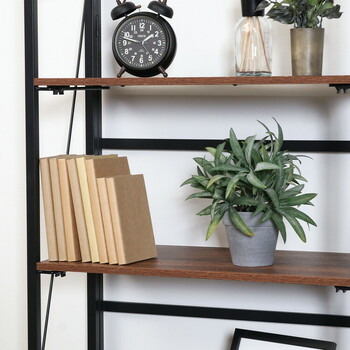 折リたたみシェルフ アロン5段 送料無料-3