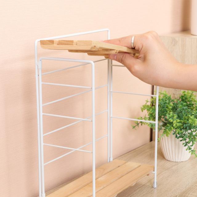 ウッドミニシェルフ 6セット 送料無料-15