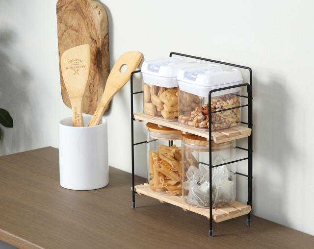 ウッドミニシェルフ 6セット 送料無料-1