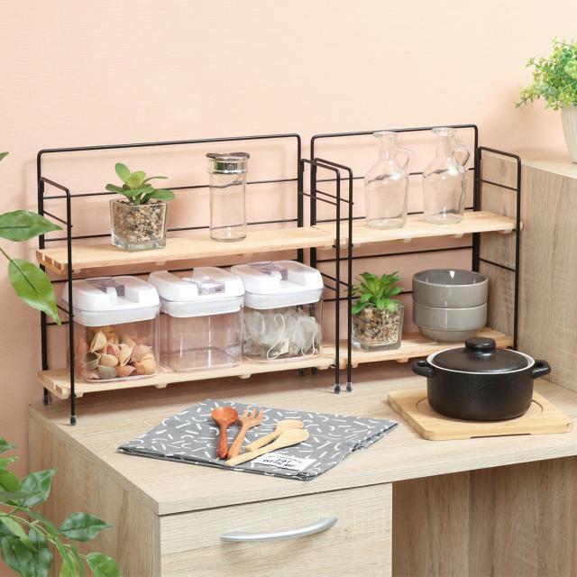 ウッドミニシェルフ 6セット 送料無料-7