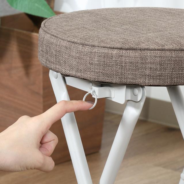 折リたたみスツール 4脚セット 送料無料-9