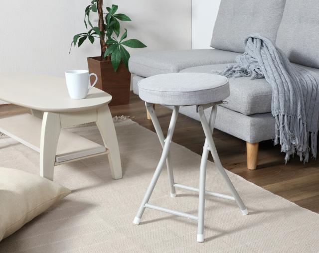 折リたたみスツール 4脚セット 送料無料-11