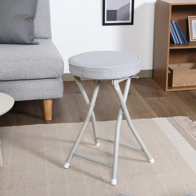 折リたたみスツール 4脚セット 送料無料-12