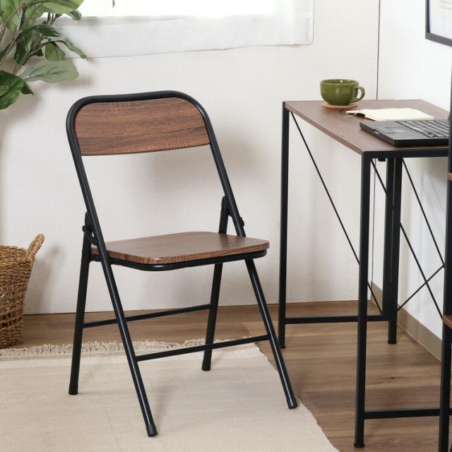 折リたたみチェア アロン 2脚セット 送料無料-2