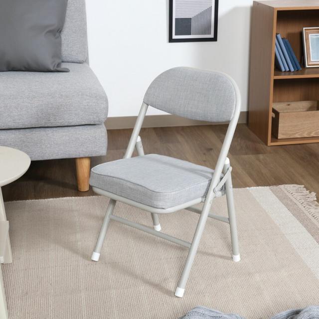 折リたたみチェア ロータイプ 6脚セット 送料無料-12