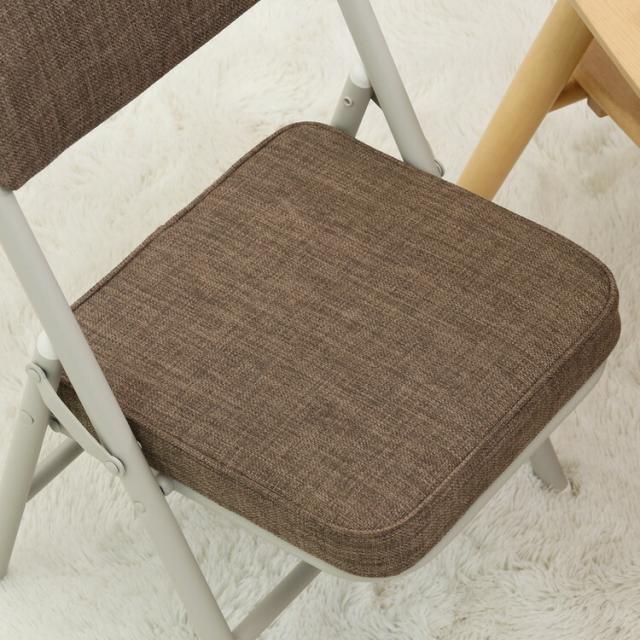 折リたたみチェア ロータイプ 6脚セット 送料無料-4