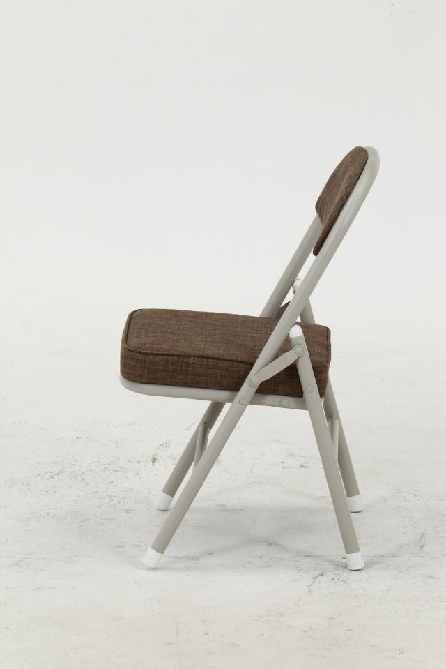 折リたたみチェア ロータイプ 6脚セット 送料無料-8