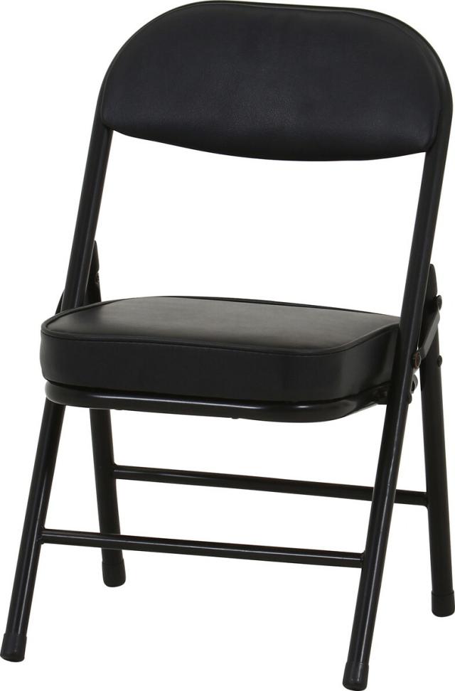 折リたたみチェア ロータイプPU 6脚セット 送料無料-10