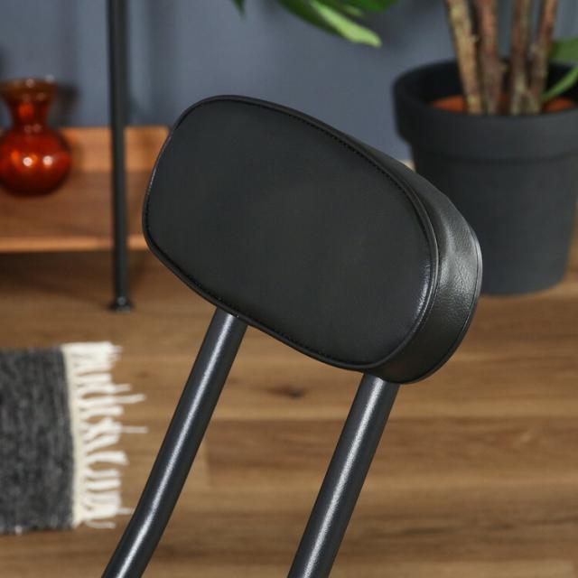 折リたたみチェアPU 4脚セット 送料無料-14